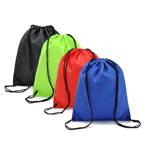 small nylon bags with drawstring